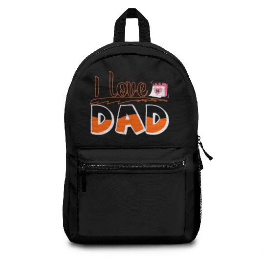 I Love Dad - Bold and Heartfelt Father’s Day Backpacks