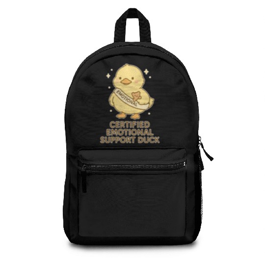 Certified Emotional Support Duck Backpacks