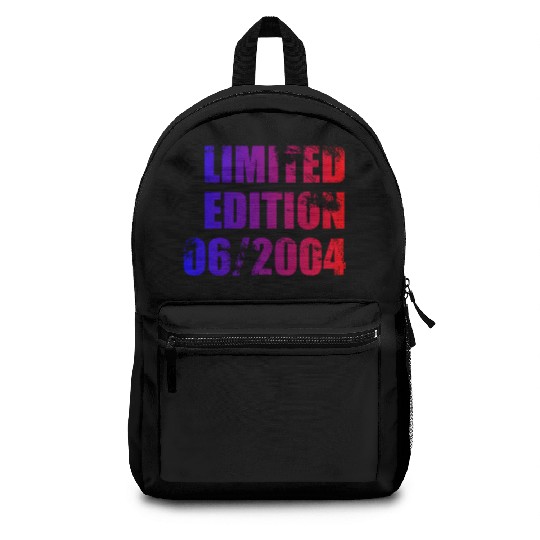 21st birthday Limited Edition 06/2004 Backpacks
