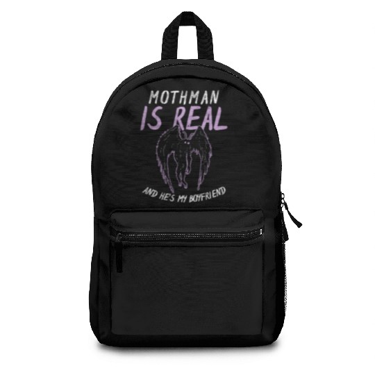 Mothman Is My Boyfriend For Cryptid Lover Backpacks