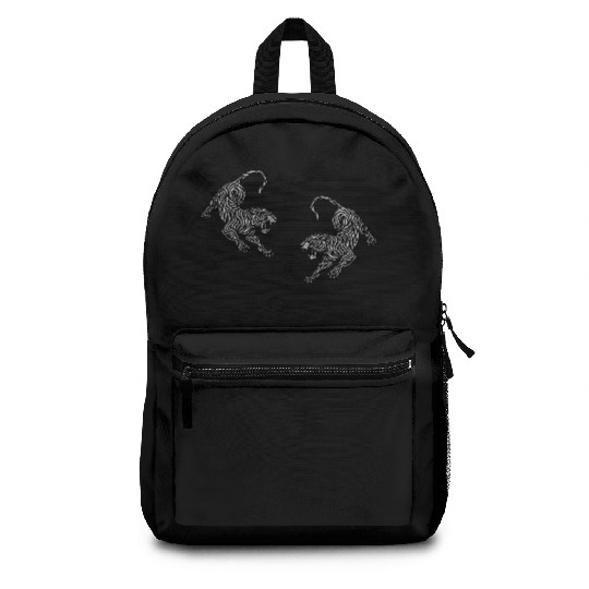 Twin Tigers T Tattoo Backpacks