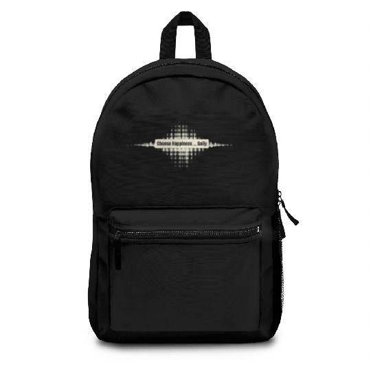 Choose Happiness Soundwave - Music Therapy Gift Backpacks