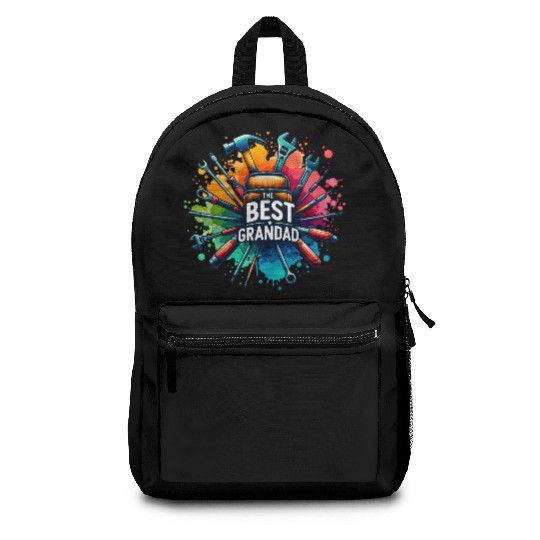 Best Grandad Ever tools design Backpacks