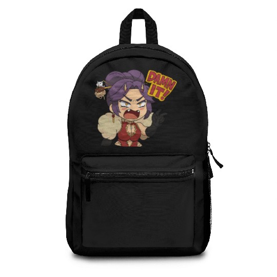 OniGiri AKA Giri Mario Party Style Sticker DAMN IT Backpacks