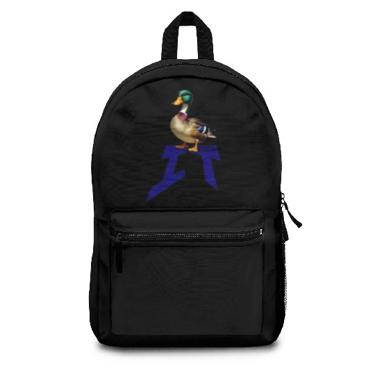 Mallard Duck on the word IT Backpacks