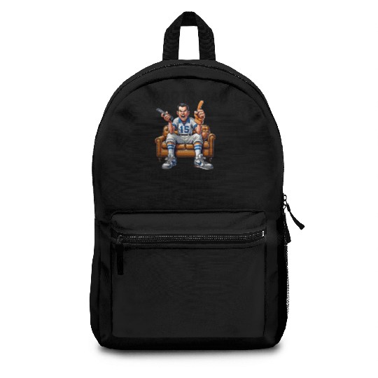Coach Dad Fathersday design Backpacks