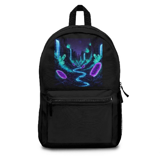 Bioluminescent Crystal Valley Backpacks
