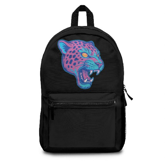 Jaguar pastel Backpacks