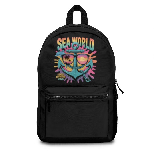 Sea World 2025 Ocean Explorer Memories Family Backpacks