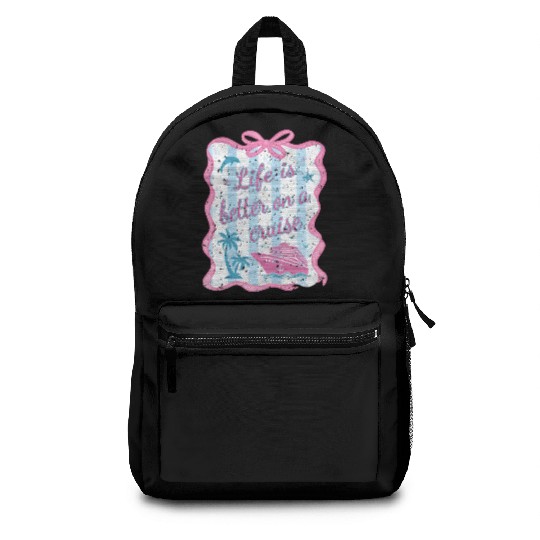 Coquette Cruise Life Summer Girly Cruise Backpacks