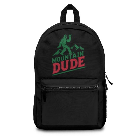 Mountain Dude Bigfoot Hiker Bigfoot Camp Backpacks