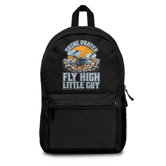 Drone Enthusiast Drone Prayer Fly High Aviation Backpacks