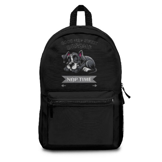 Sweet Dreams Puppy Cute Nap Time Backpacks