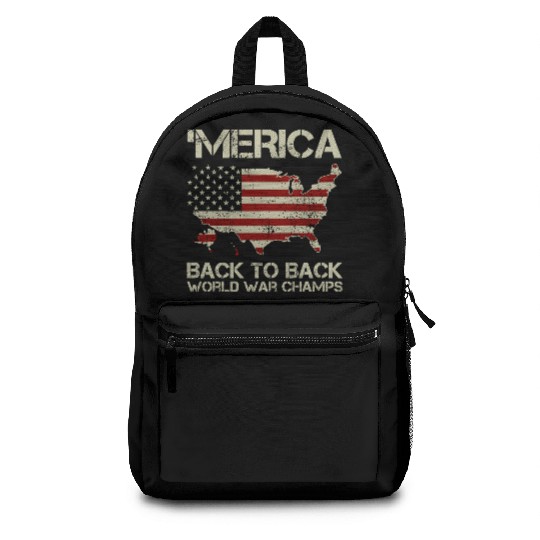 Merica Back to Back Champs Backpacks