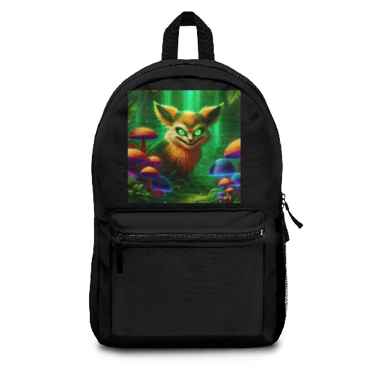 Demon Fox in Enchanted Forest – Fantasy Creature Backpacks