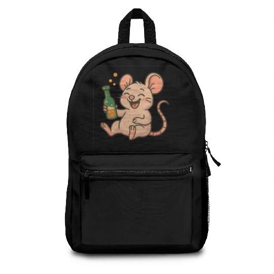 Drunk Party Mouse Backpacks