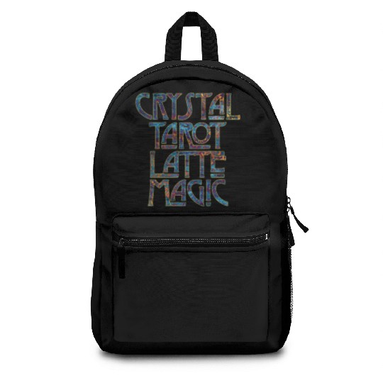 Crystal Tarot Latte Magic-Coffee Coven Collective Backpacks