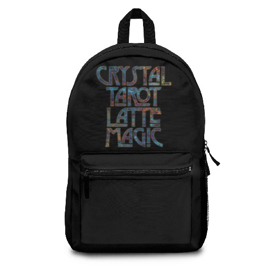 Crystal Tarot Latte Magic-Coffee Coven Collective Backpacks