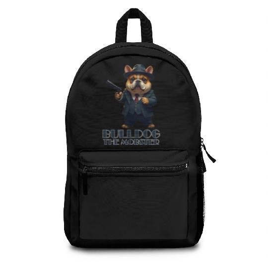 Bulldog the Mobster Backpacks