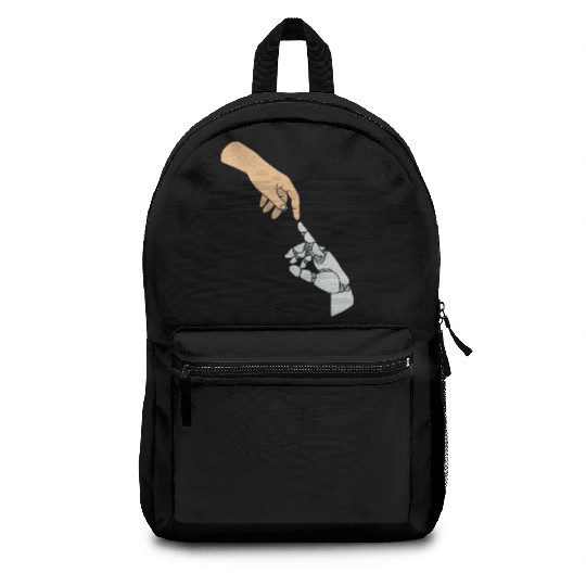 AI Artificial Intelligence Robot Hand Backpacks