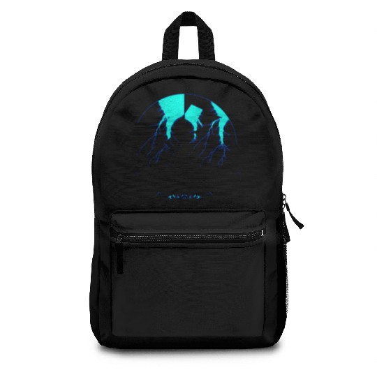 Royal Blue Lightning shadow Backpacks