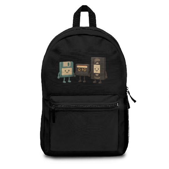 OG Viral Crew, Floppy Disk Cassette Tape VHS Backpacks
