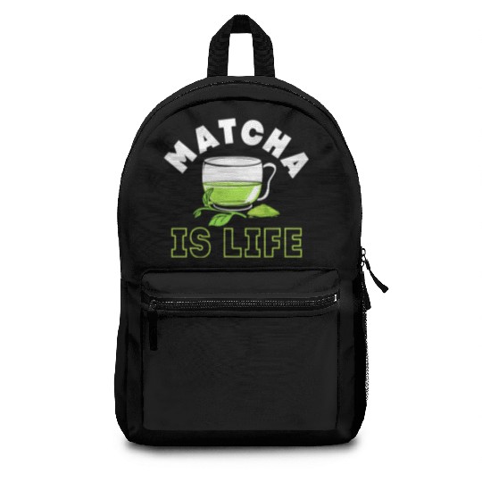 Matcha Green Tea Lover Tea Backpacks