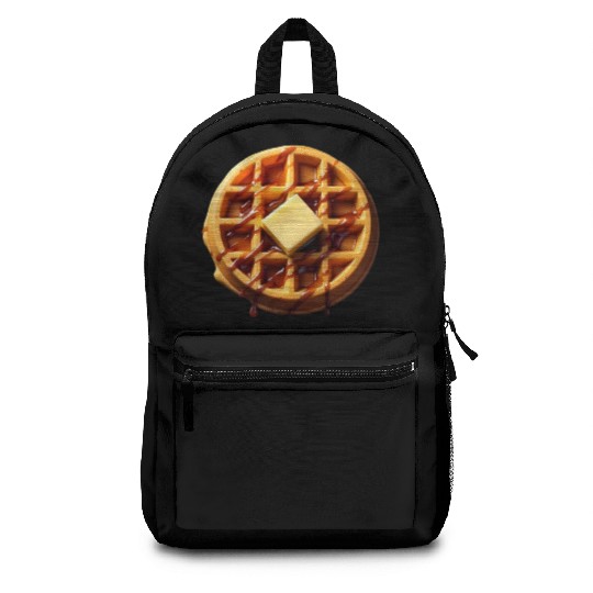 Waffle Funny Lazy Easy Halloween Costume Backpacks