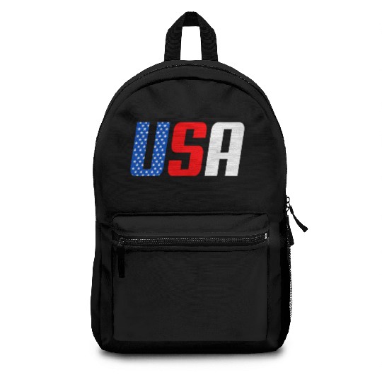 Stars and Stripes USA Flag Design Backpacks