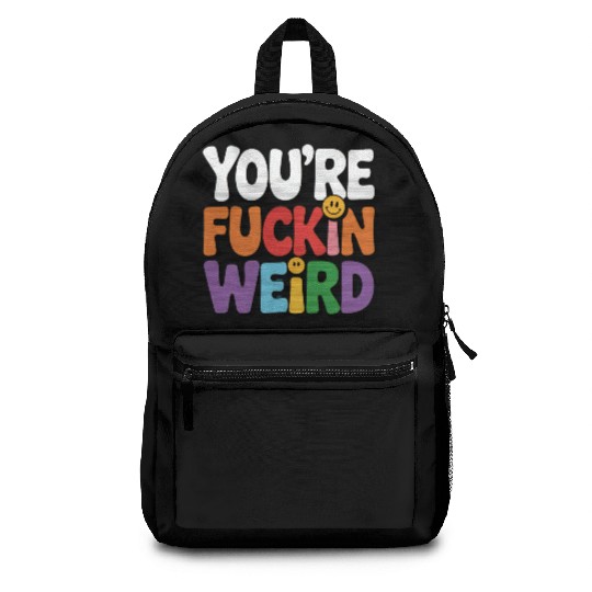 Colorful Affirmation Statement Backpacks