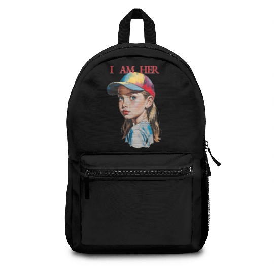 Women Empowerment Courageous Girl Backpacks