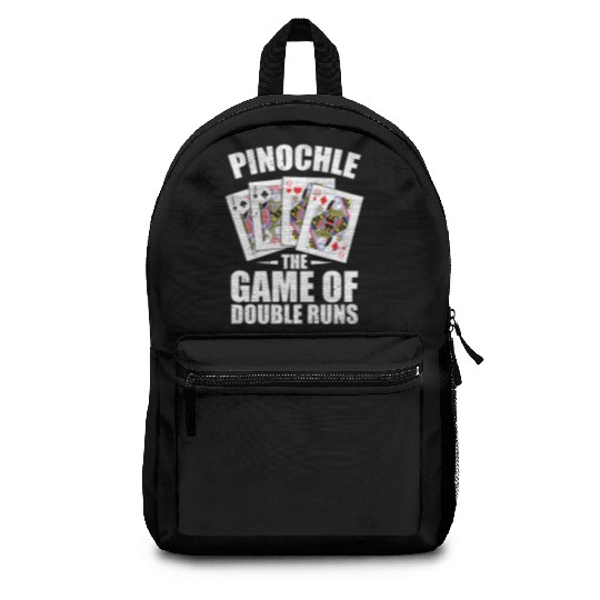Pinochle And Penuchle Gift Men Women Card Games Backpacks