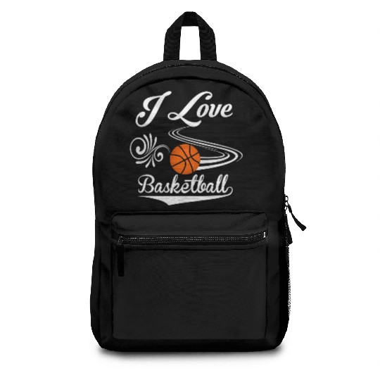 I love basketball Backpacks