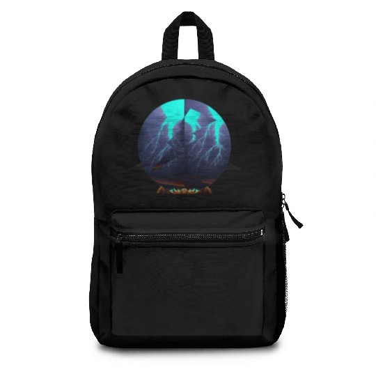 Royal Blue Lightning Backpacks