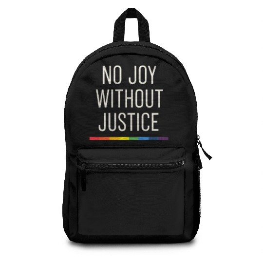 Queer Pride Queer Joy LGBTQ+ Affirmation Trans Backpacks