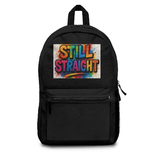 Still Straight Multi Colors Backpacks