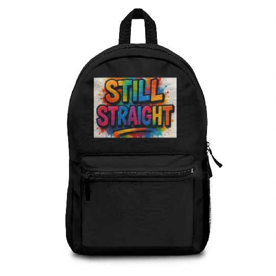 Still Straight Multi Colors Backpacks