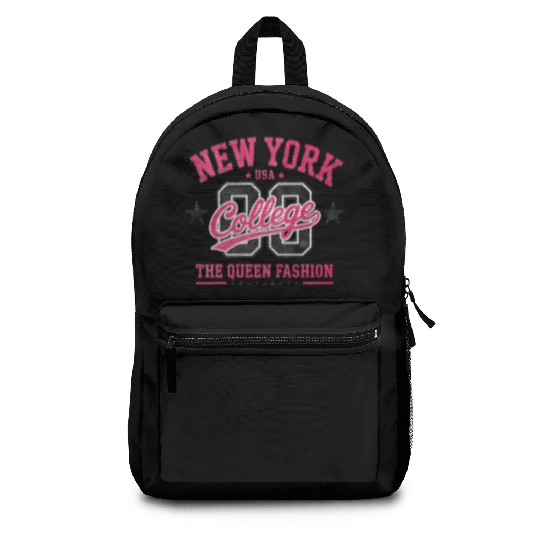Trendy Varsity College 08 Backpacks