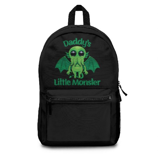Daddy’s Little Monster Cute Baby Cthulhu Backpacks