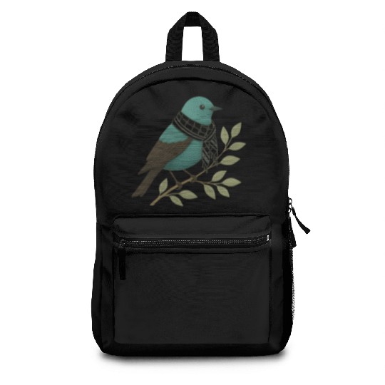 Palestine Sunbird with Keffiyeh and Olive Branch Backpacks