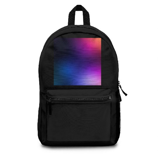 Vibrant Gradient Spectrum Design Backpacks