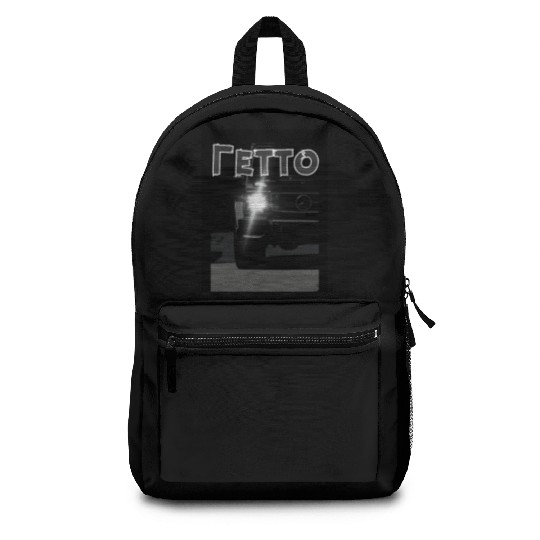 Гетто. Bold Car Backpacks Design