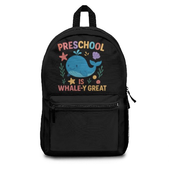 Preschool is Whale-y Great Preschool Teacher-Ocean Backpacks