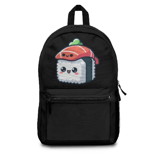 kawaii sushi character - food Backpacks