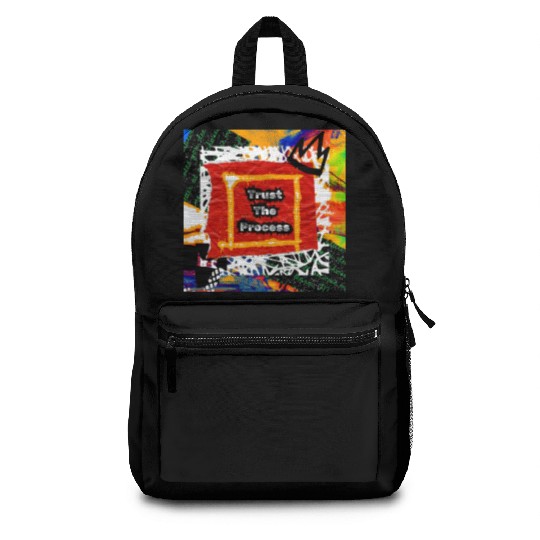 Trust The Process Graffiti Art Design Backpacks
