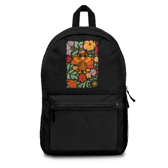 Festive Harvest Thanksgiving Turkey Backpacks