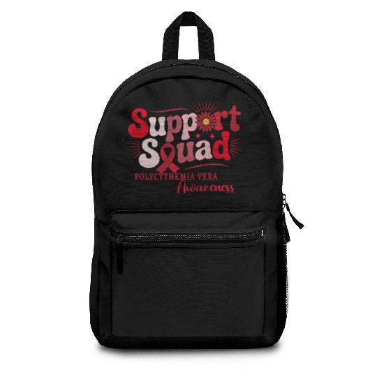Polycythemia Vera Support Squad Design Backpacks