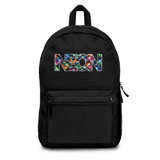 Gemstone Deluxe Neon Logo Backpacks