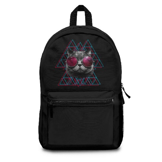 3D Space Cat Backpacks (Womens)