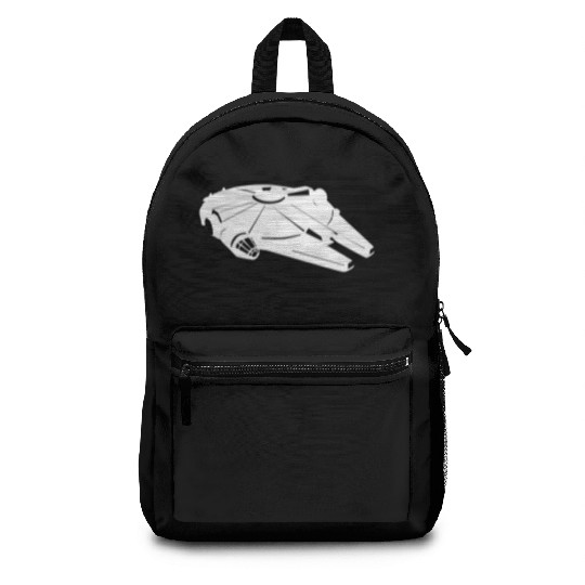 Millennium Falcon White Backpacks